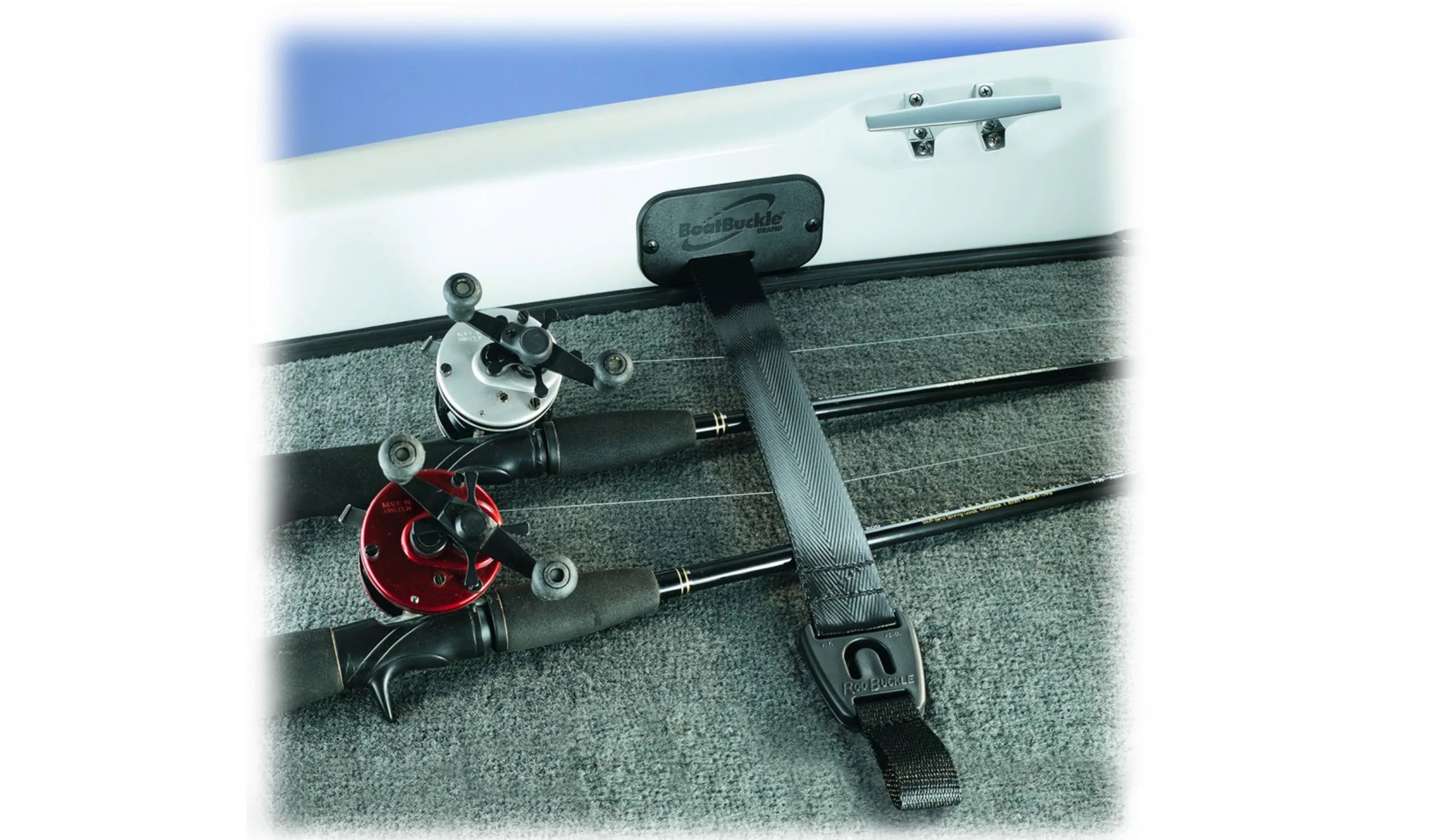 Sistema de Segurar Canas de Pesca - RodBuckle® Sistema de Segurar Canas de Pesca - RodBuckle®