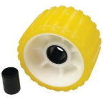 Rolete Amarelo Estriado 146mm X 28mm - Seachoice