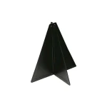 Cone de sinalização preto