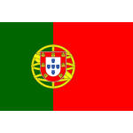 Bandeira de Portugal 30x45cm