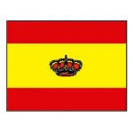 Bandeira Espanha 45X30cm
