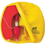 Kit de Bóia Ferradura com Capa Amarela Luz Flut. e Cabo Retenida