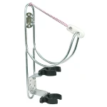 Suporte para boia ferradura, com cabo elastico e apoio luz