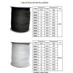 Rolo cabo ancora 100m preto 16 mm