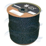 Cabo Preto 8 mm Alta Resistência 100m