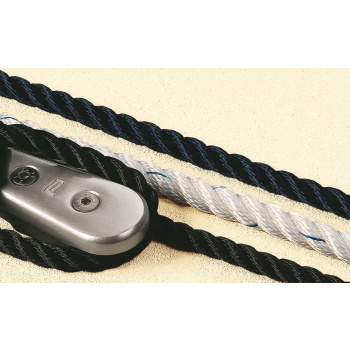 Cabo Poliéster Torcido 110m 3 Fios 18mm Branco