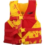 Colete salva-vidas Deluxe Adolescente Vermelho/Amarelo 23-41Kg