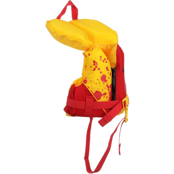 Colete salva-vidas Deluxe Bebé Vermelho/Amarelo -16.5Kg