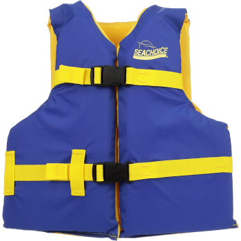Colete salva-vidas Adolescente Azul/Amarelo 21-41Kg