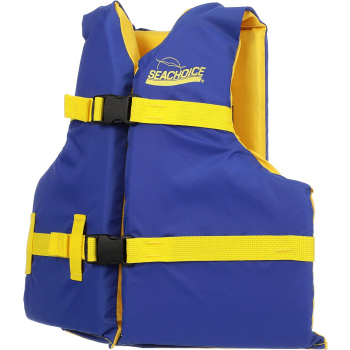 Colete salva-vidas Adolescente Azul/Amarelo 21-41Kg