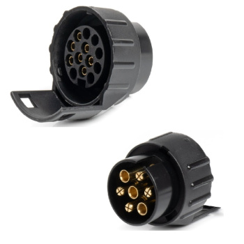 Ficha macho para reboque