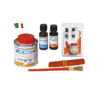 Kit reparação barcos pvc cinza