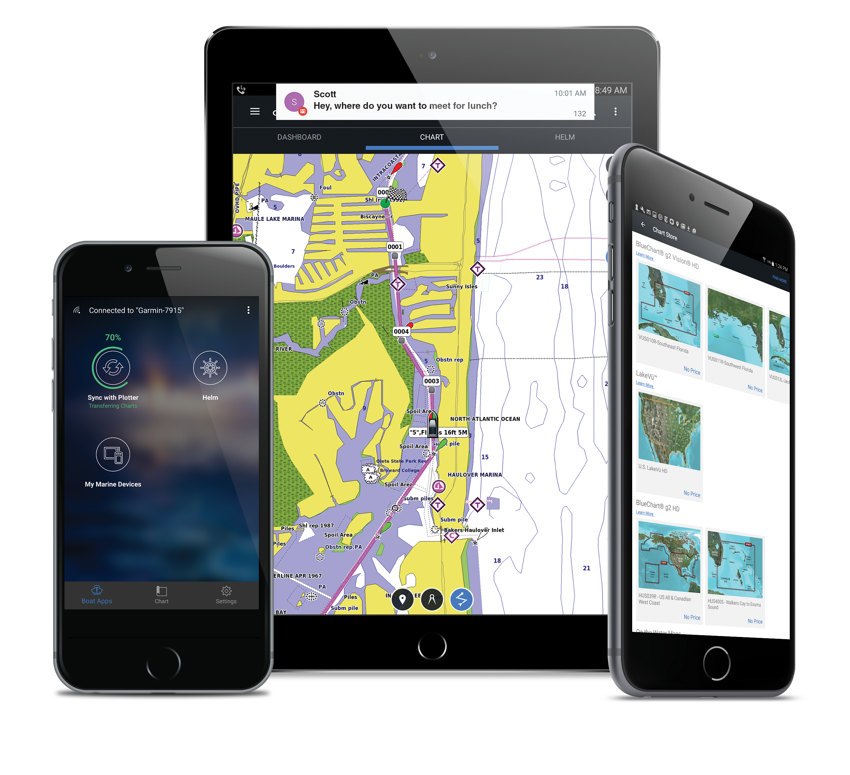 mobile chartplotter ActiveCaptain