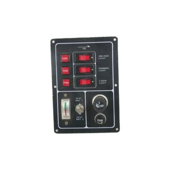 Painel de Distribuição com 3 Interruptores | 12V