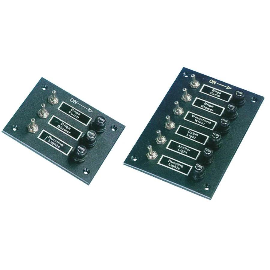 Painel de Distribuição com 3 Interruptores | 12V Painel de Distribuição com 3 Interruptores | 12V