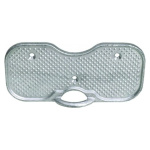 Placa Apoio Painel Popa Alumínio - 200 x 95