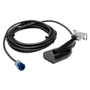 Transdutor Lowrance Skimmer HDI 83/200 455/800KHZ, conector azul
