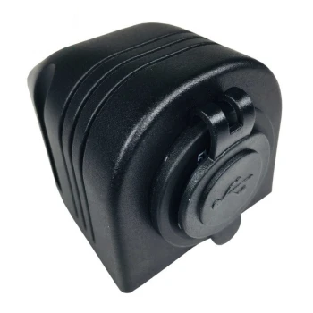 Tomada USB 2 Entradas - Tipo Cúpula