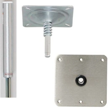 Conjunto de pedestal para pesca 365 mm (3 peças)