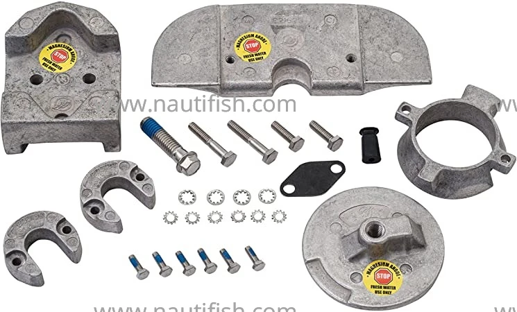 KIT Ânodos Alumínio - MerCruiser Alpha One Gen II KIT Ânodos Alumínio - MerCruiser Alpha One Gen II