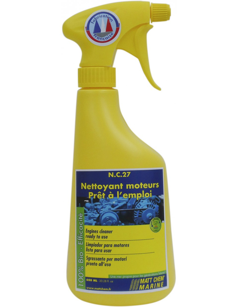 175M - NC 27 - Spray Limpeza do motor 500ml 175M - NC 27 - Spray Limpeza do motor 500ml