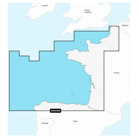 Carta Navionics - Golfo da Biscaia - NAEU008R Carta Navionics - Golfo da Biscaia - NAEU008R