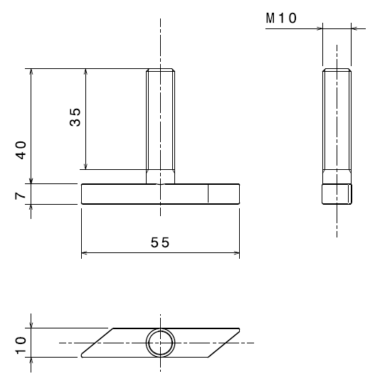 KIT de Fixação p/ Defensas de Doca BUMPER - INOX KIT de Fixação p/ Defensas de Doca BUMPER - INOX