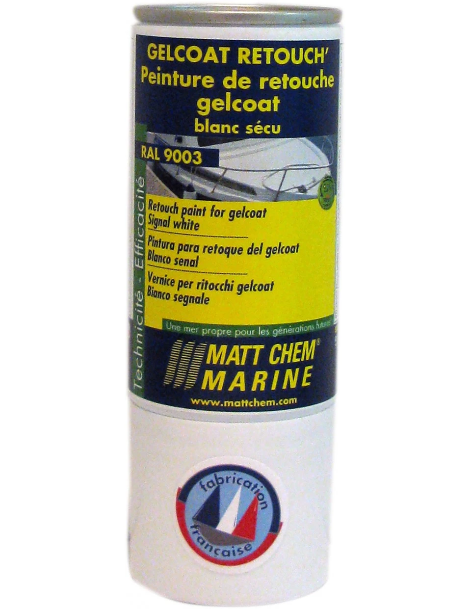 252M -GELCOAT RETOUCH 9003 - Asol Spray retoque Branco - 150ml 252M -GELCOAT RETOUCH 9003 - Asol Spray retoque Branco - 150ml
