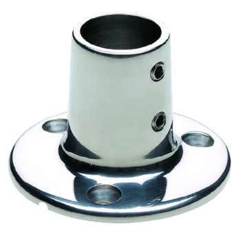 Terminal para Corrimão Redondo 90° - Inox