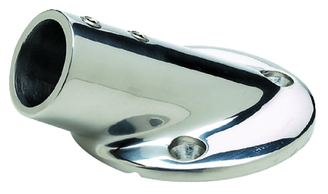 Terminal para Corrimão Redondo 30° - Inox Terminal para Corrimão Redondo 30° - Inox