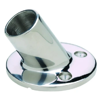 Terminal para Corrimão Redondo 60° - Inox