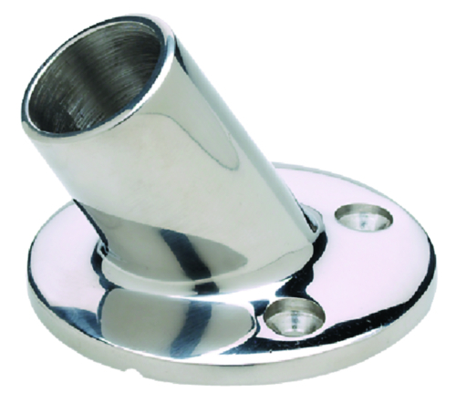 Terminal para Corrimão Redondo 60° - Inox Terminal para Corrimão Redondo 60° - Inox