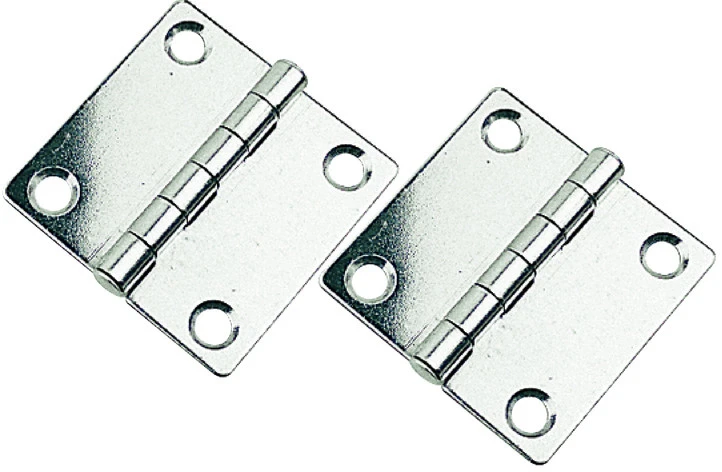 Dobradiça Quadrada Inox - 51x51mm Dobradiça Quadrada Inox - 51x51mm