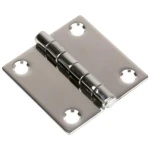 Dobradiça Quadrada Inox – 51x51mm