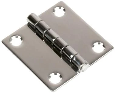 Dobradiça Quadrada Inox - 51x51mm Dobradiça Quadrada Inox - 51x51mm