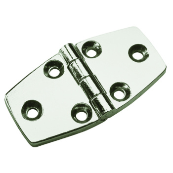 Dobradiça Zinco Cromado - 73x38mm