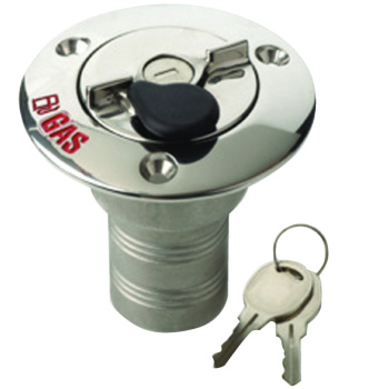 Bocal Combustível c/ Chave - Inox - 38mm