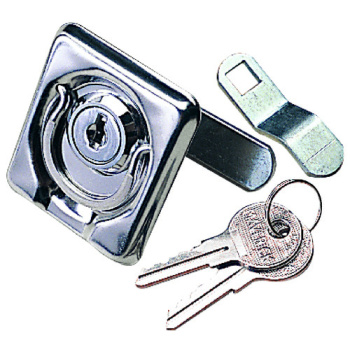 Fechadura em Inox c/ Chave- 54x49mm