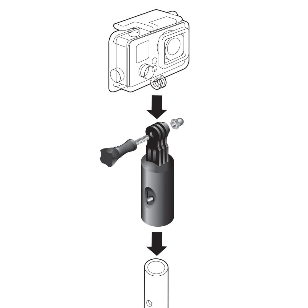 Adaptador de Câmara Go PRO / Garmib Virb Adaptador de Câmara Go PRO / Garmib Virb