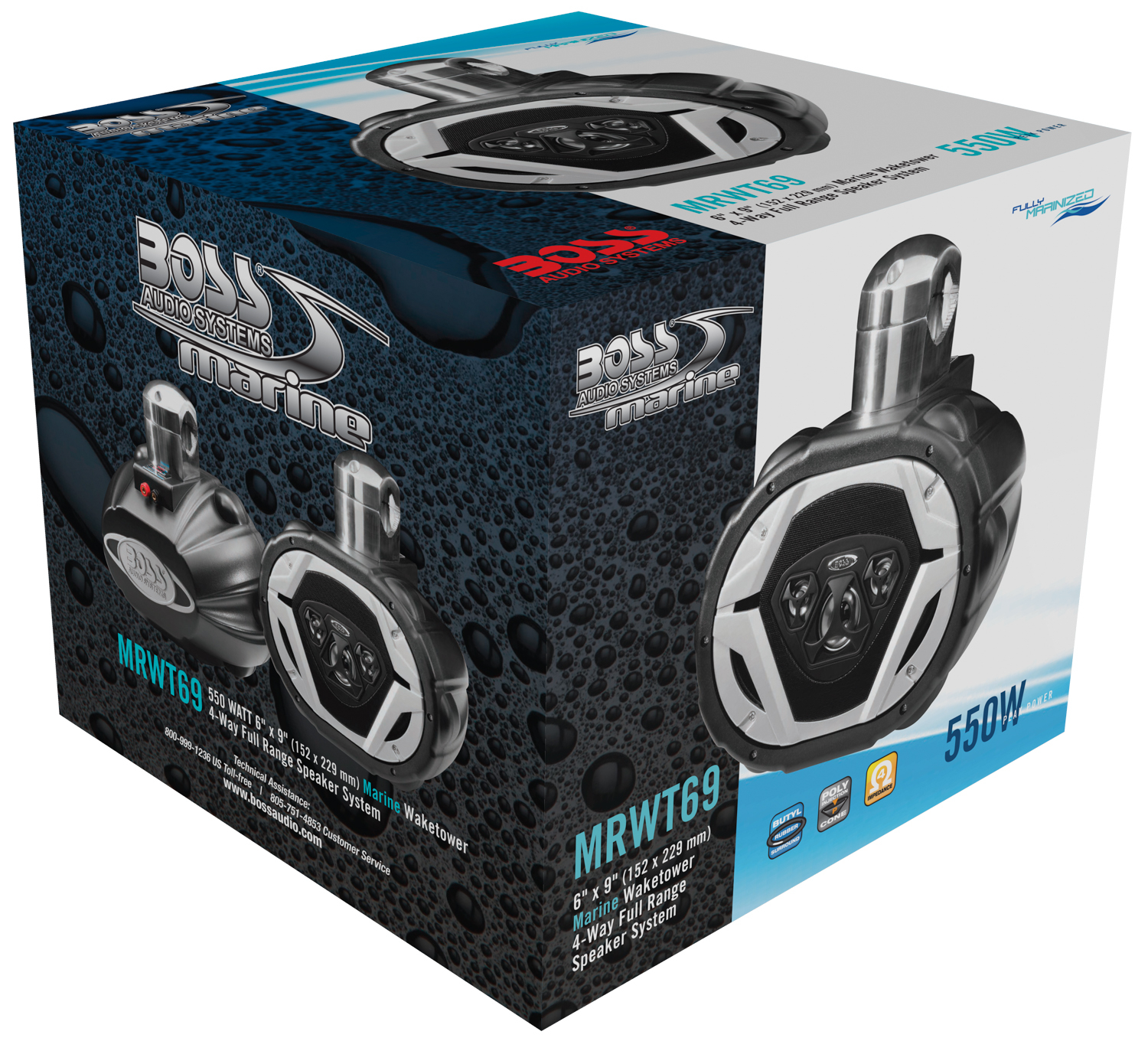 Coluna de 4 Vias - 550W - 229mm Coluna de 4 Vias - 550W - 229mm