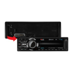 RÁDIO DIGITAL SEM MEC – BLUETOOTH AM/FM/USB/MP3/SD/AUX – Preto