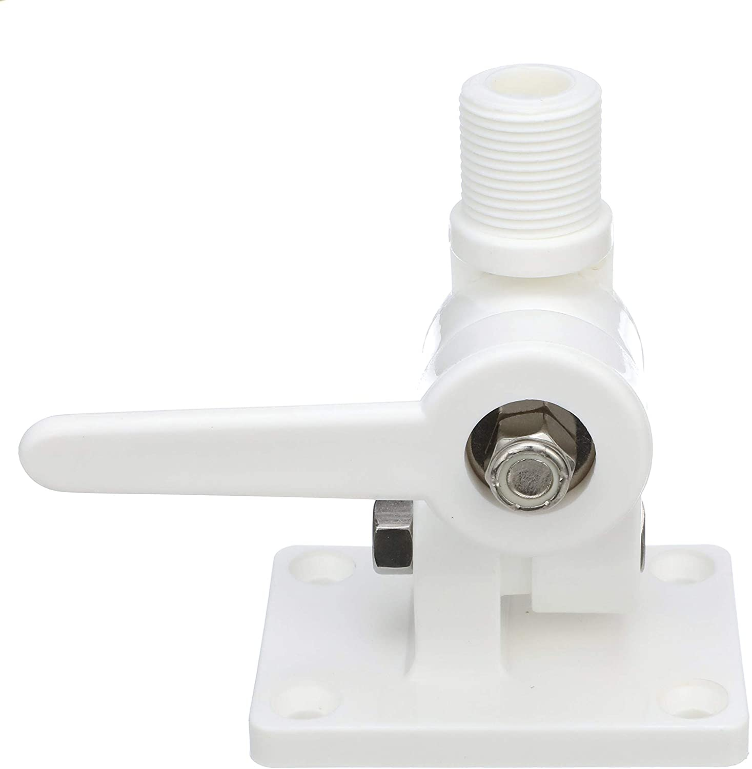 Base de Antena em Plástico - Branco Base de Antena em Plástico - Branco