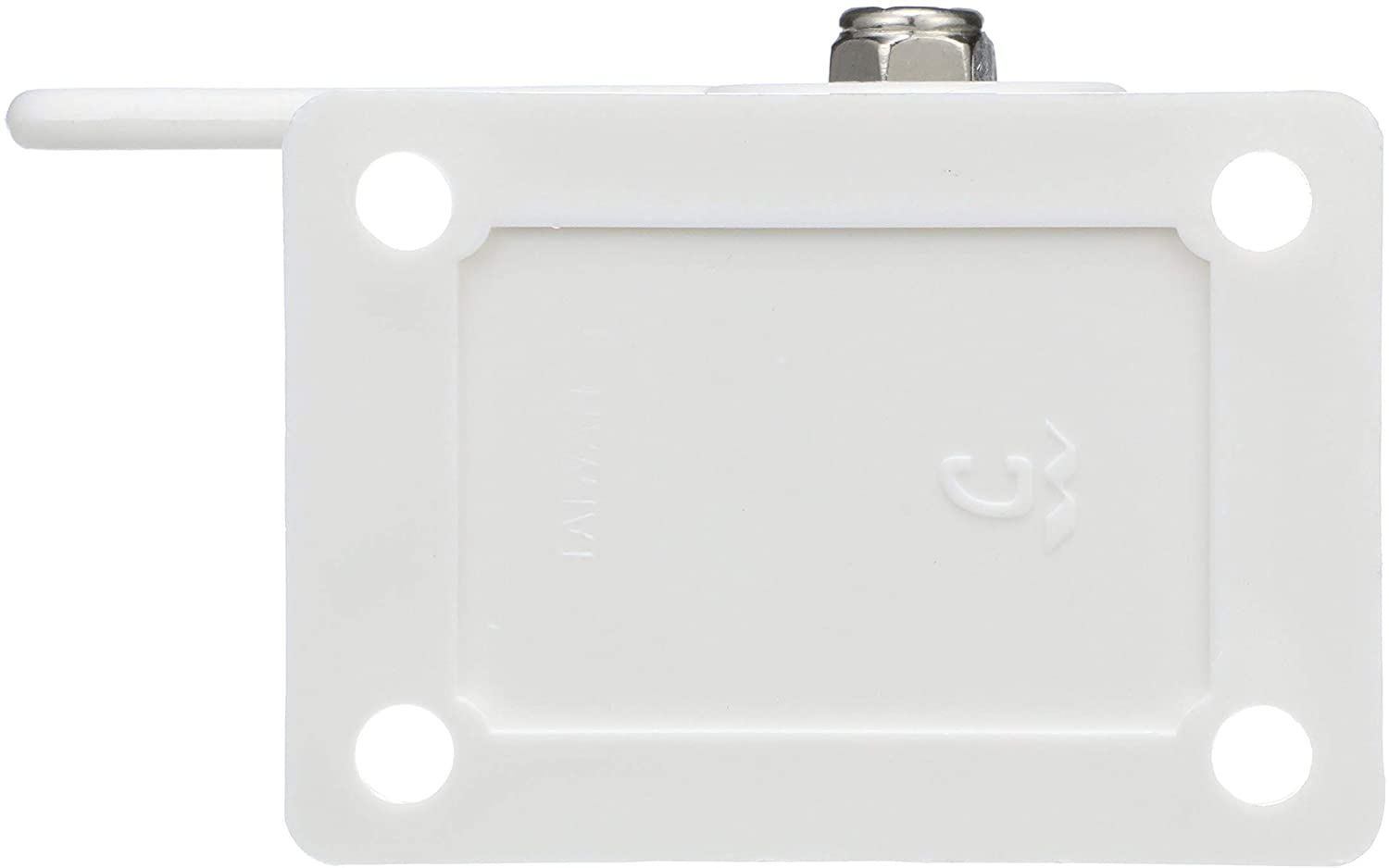 Base de Antena em Plástico - Branco Base de Antena em Plástico - Branco