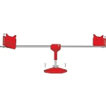 Sistema para Afastar Gaivotas – 187cm