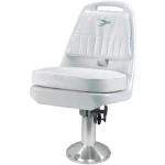Cadeira c/ Pedestal e Almofadas – Branco