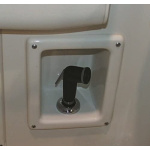 Chuveiro Preto c/ Mangueira 1.5mts – ON/OFF
