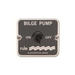 Painel Interruptor – Bomba Fundo – ON/OFF – 57x51mm