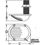 Filtro de Entrada – Passa Cascos em Bronze-Ø25mm