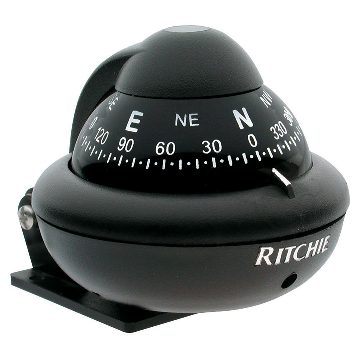 Bússola RITCHIESPORT c/ Suporte - X-10BM - Preto Bússola RITCHIESPORT c/ Suporte - X-10BM - Preto