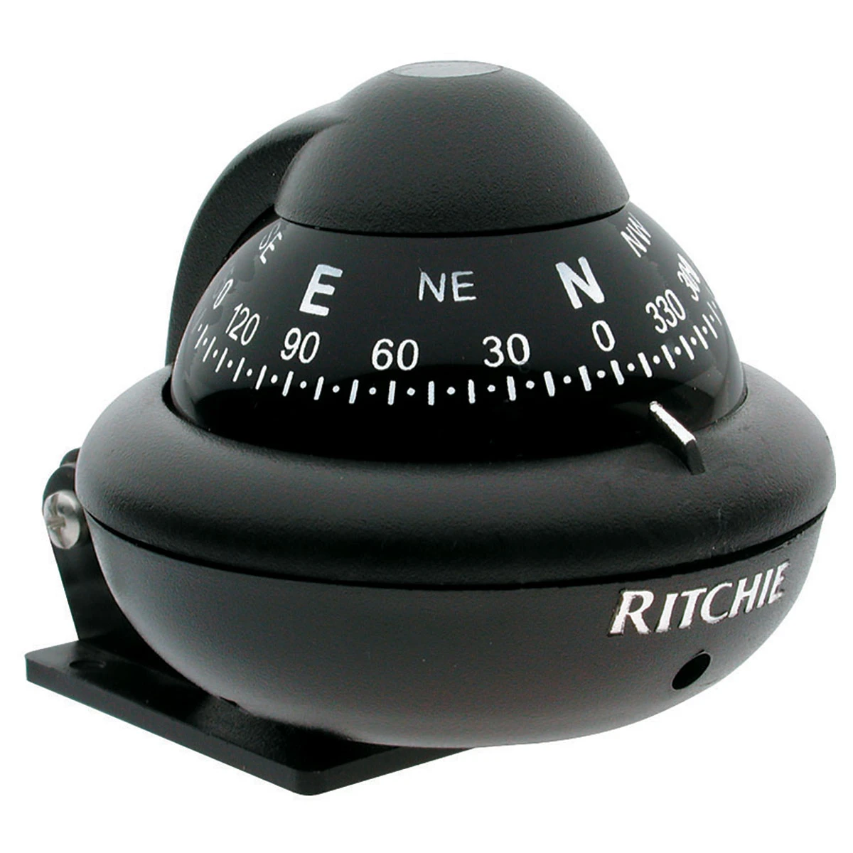 Bússola RITCHIESPORT c/ Suporte - X-10BM - Preto Bússola RITCHIESPORT c/ Suporte - X-10BM - Preto